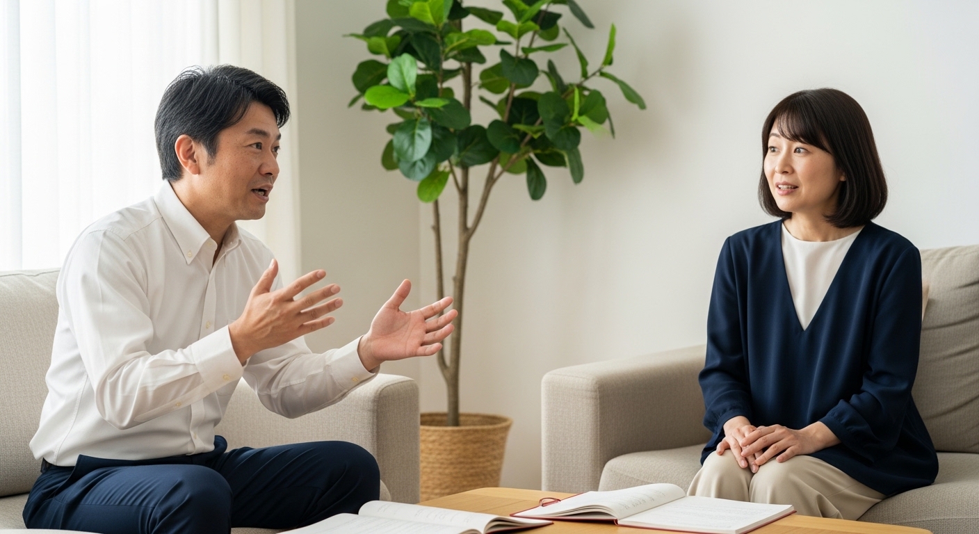 広島弁一覧が全部怖いと言われる理由を調べながら、方言ごとの強い言い回しを比較する男性
