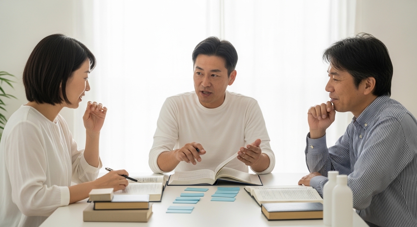 栃木方言を話す日本人男性のかわいい表情