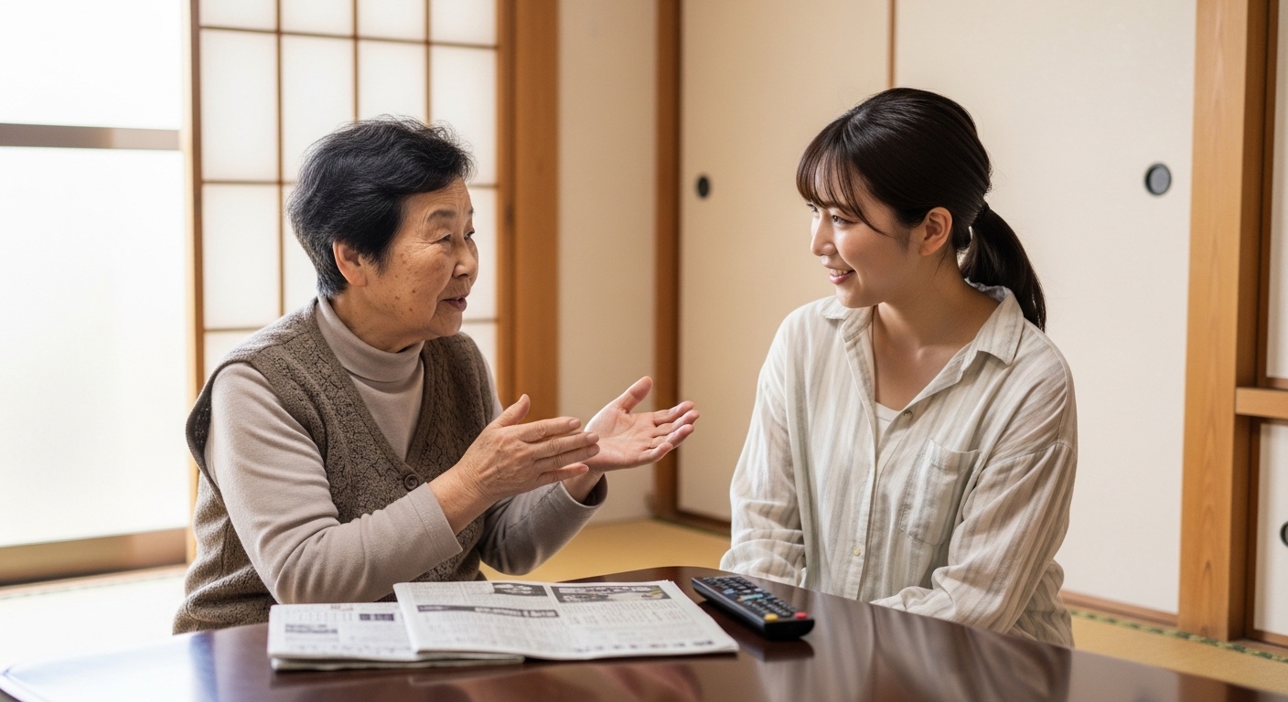 埼玉方言のかわいい言葉を話す日本人女性