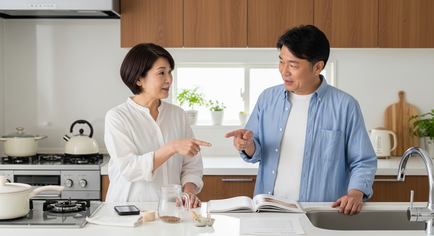 宮崎方言あるあるを話す日本人男性