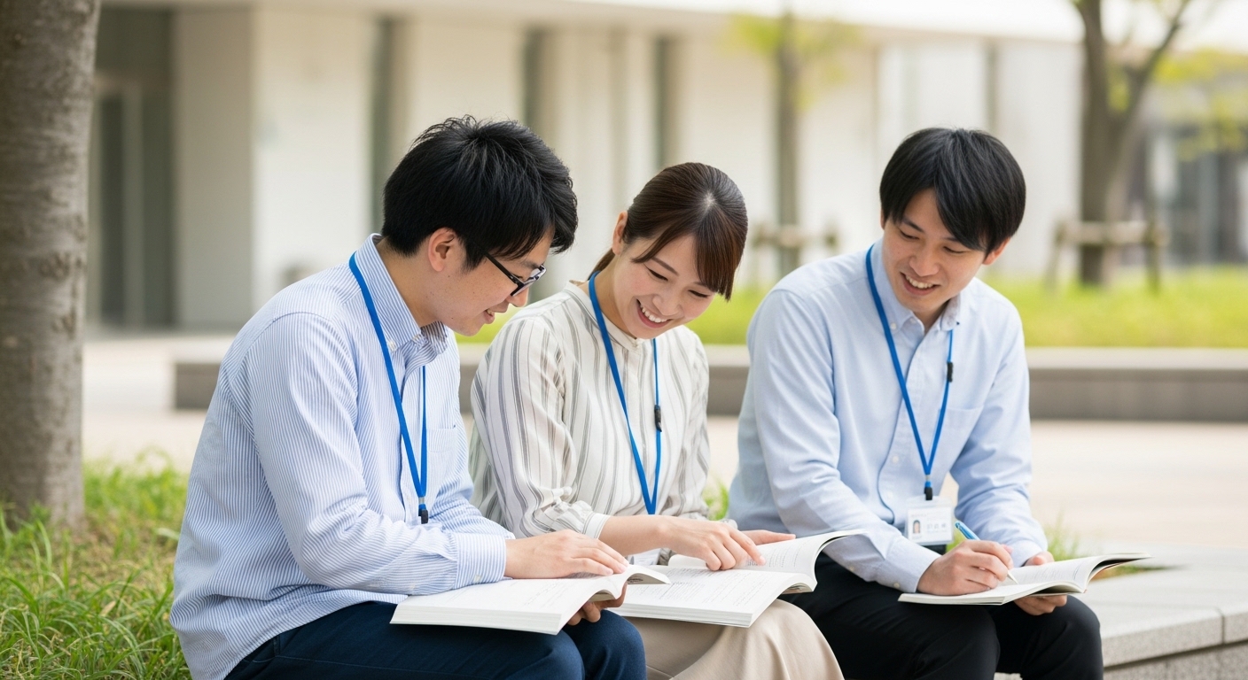 日本人男性が方言で告白する様子