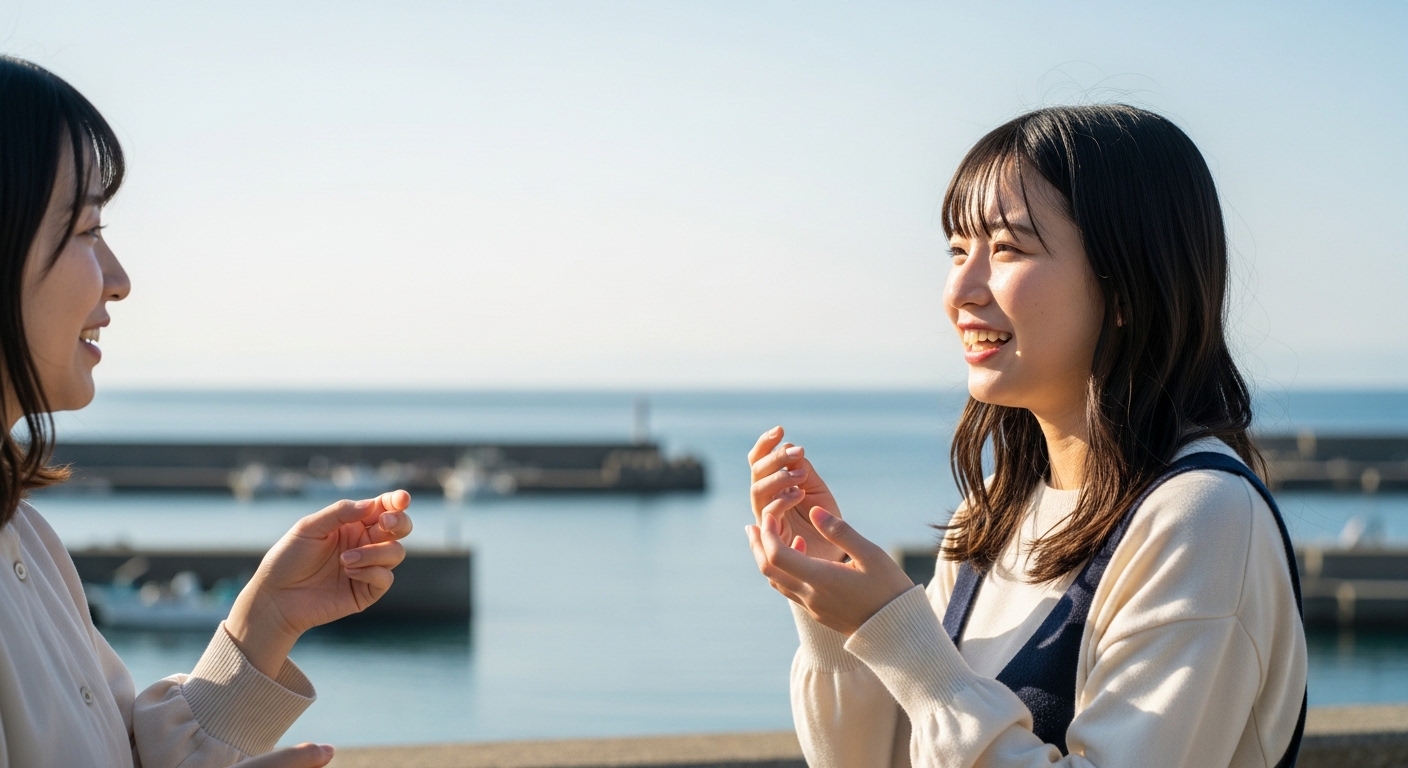 日本人女性が三重方言「やん」を説明
