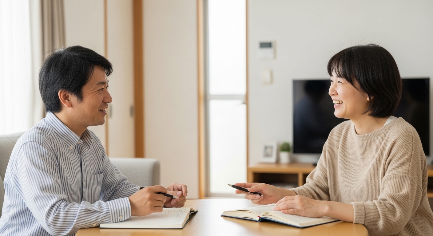 日本人男性が茨城方言一覧を確認