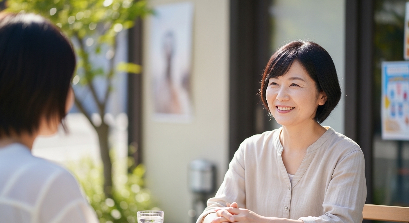 佐賀弁で話す日本人男性の会話例