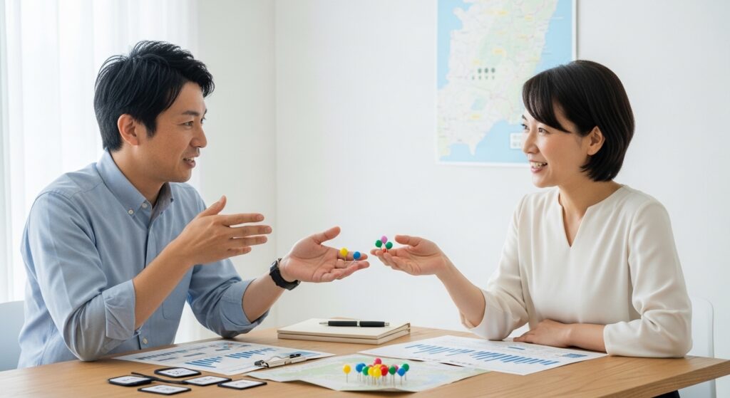 おささったの意味や北海道弁ならではの便利な表現を表したイメージ画像