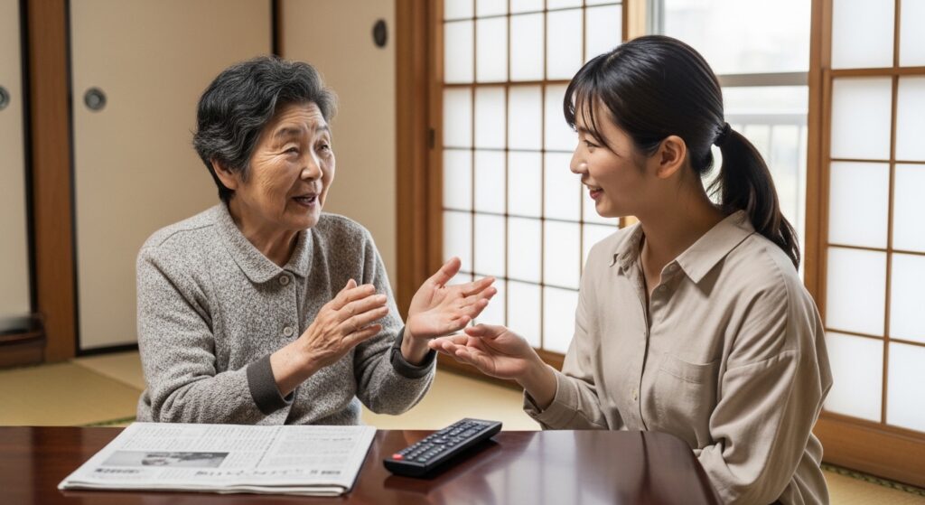 香川方言のやわらかな語尾や親しみやすい話し方の魅力を表すイメージ画像