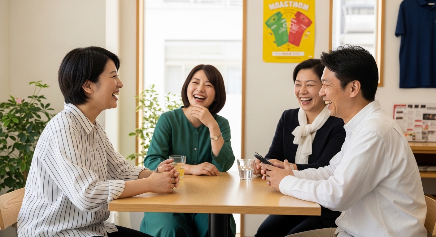 ほんまの意味や大阪弁で変わる微妙なニュアンスを楽しむ女性のイメージ画像